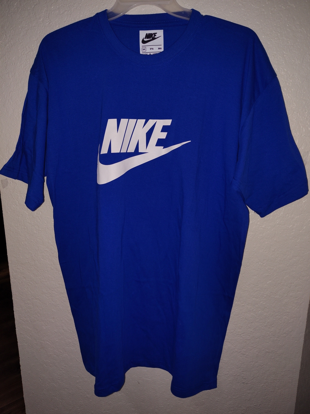 Nike Men's Sportswear Icon Futura Short Sleeve T-Shirt - Game Royal Blue Size 3x
